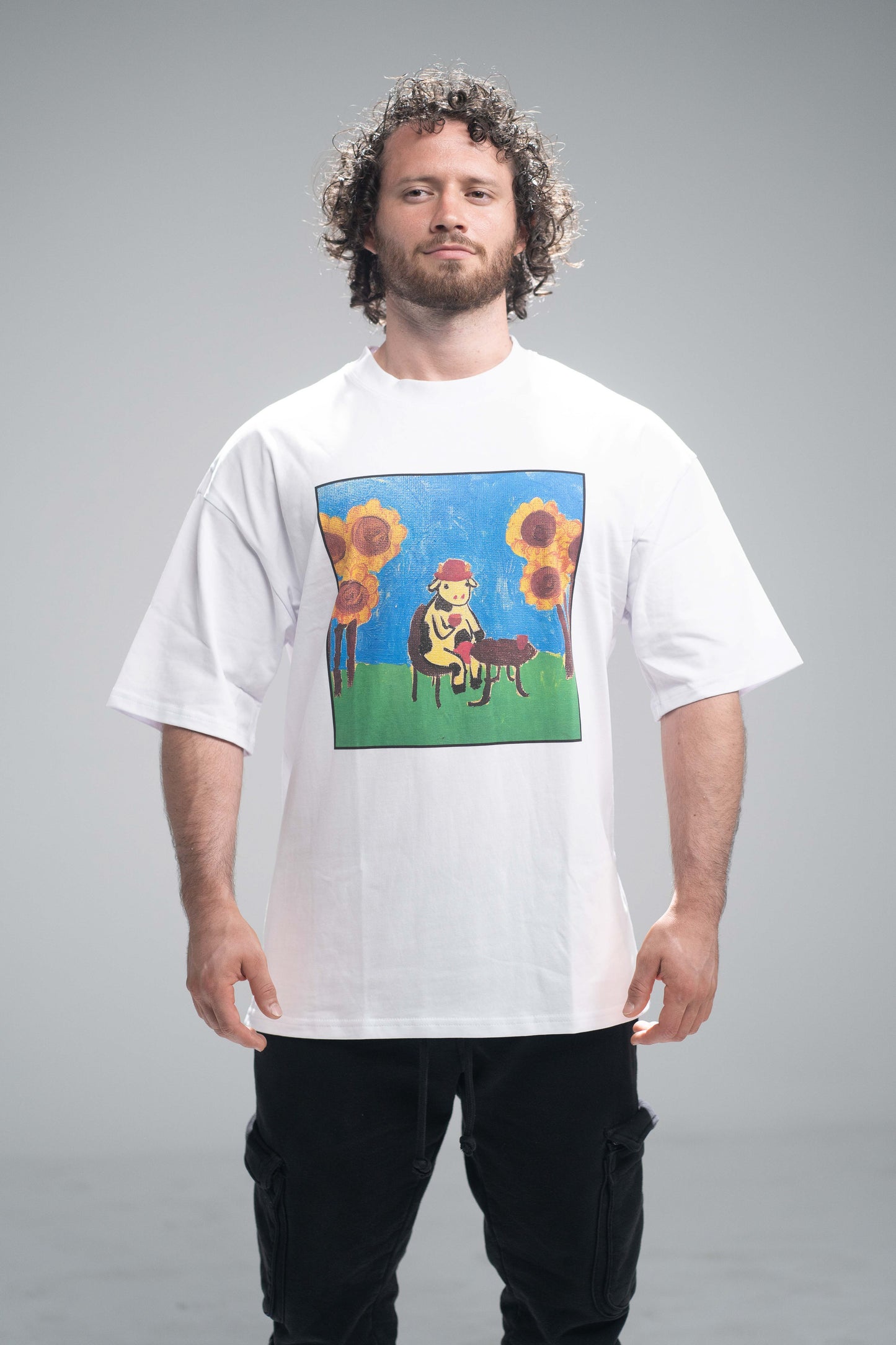 Tea time Beef Premium Oversized Tee