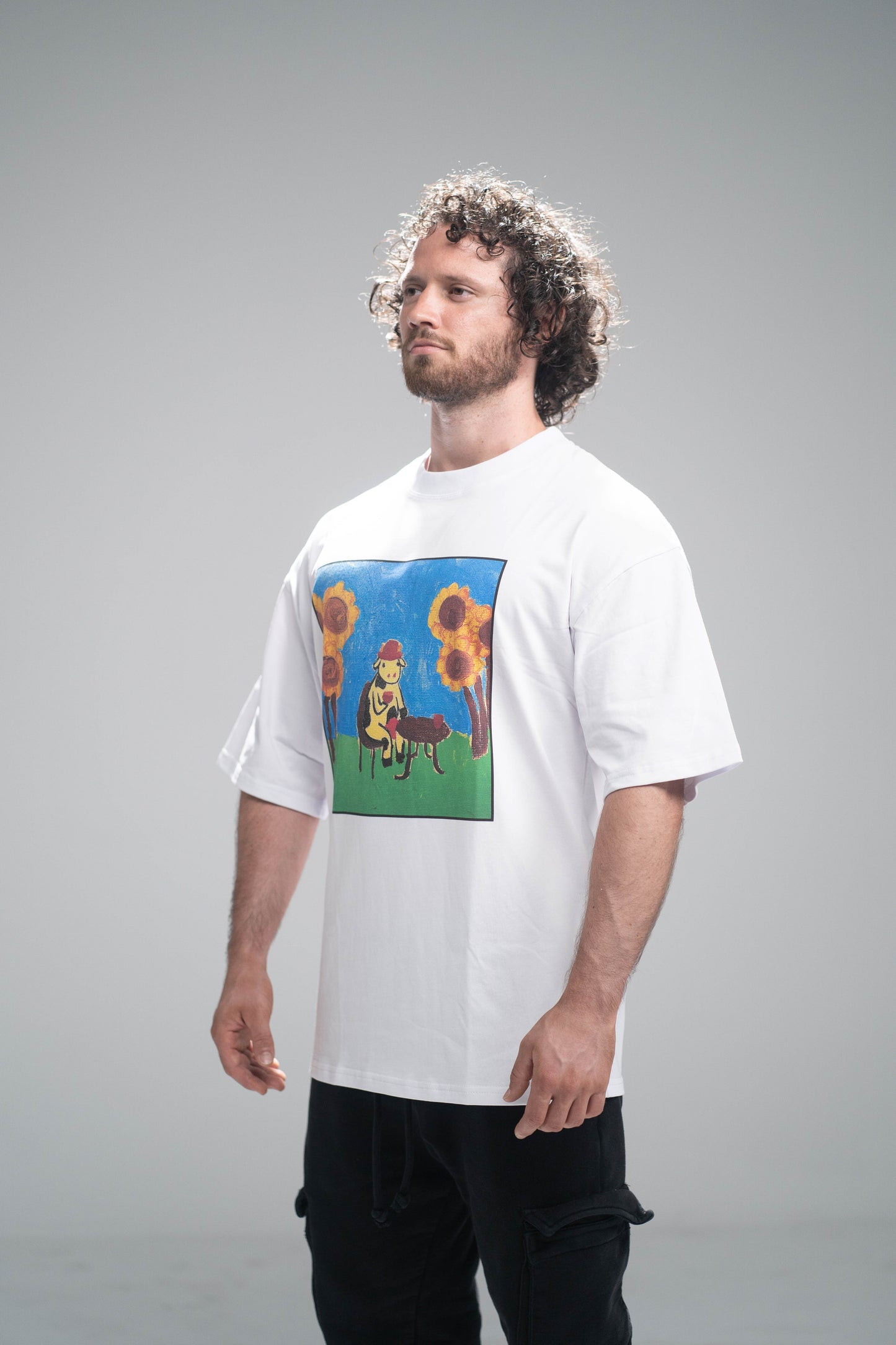 Tea time Beef Premium Oversized Tee