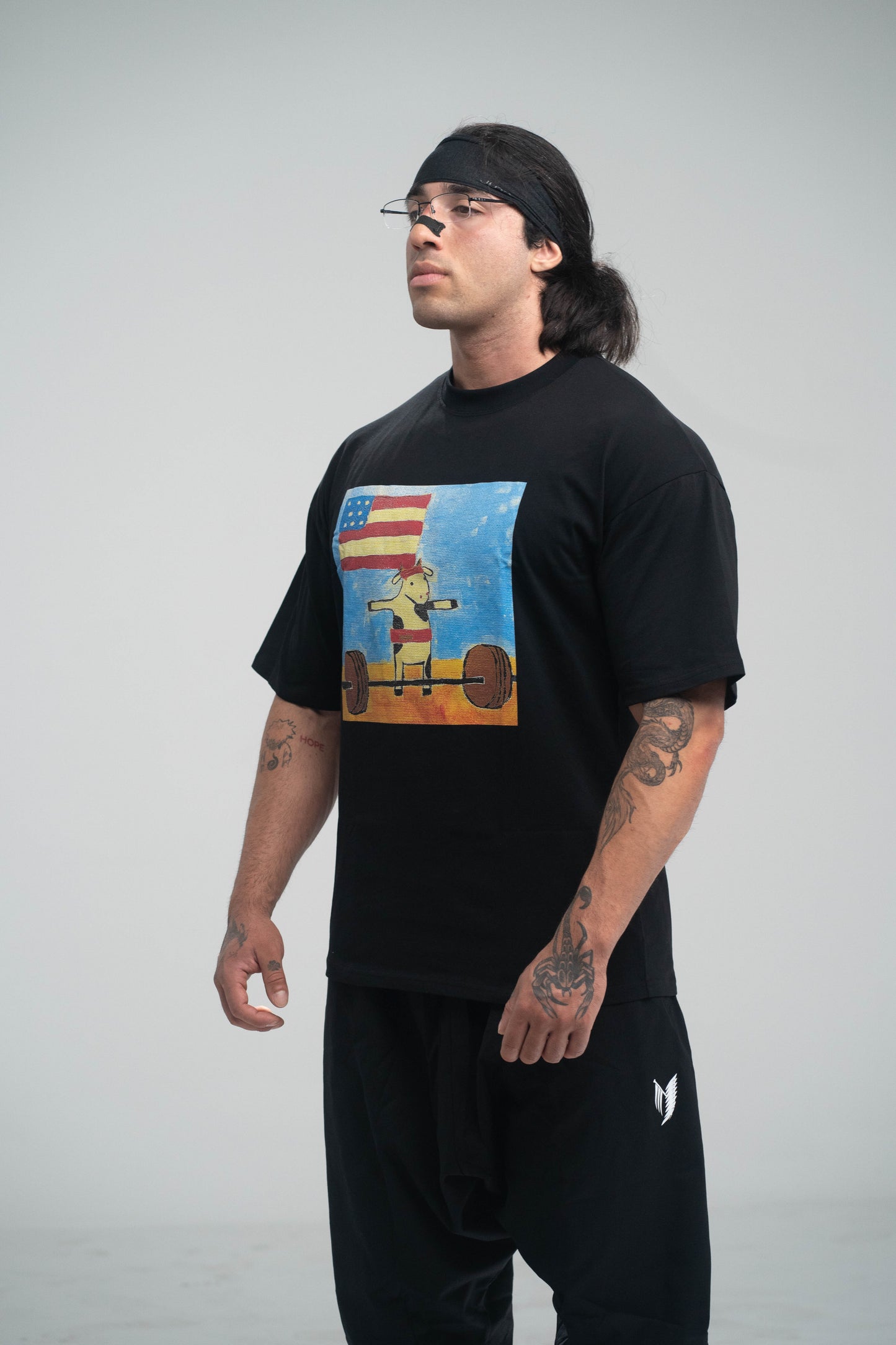 Deadlifting Beef Premium Oversized Tee