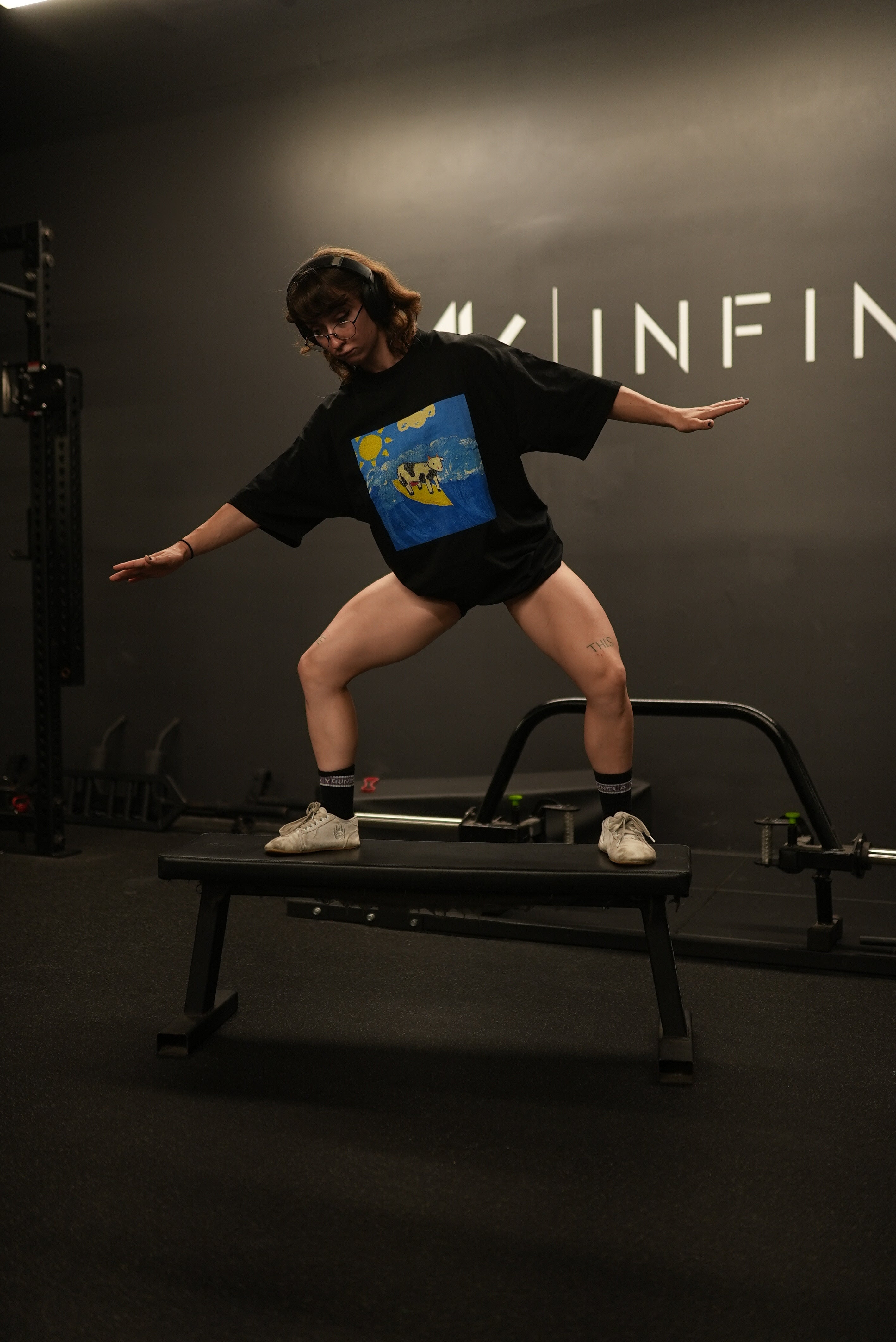 Cowabunga (surf beef) Premium Oversized Tee