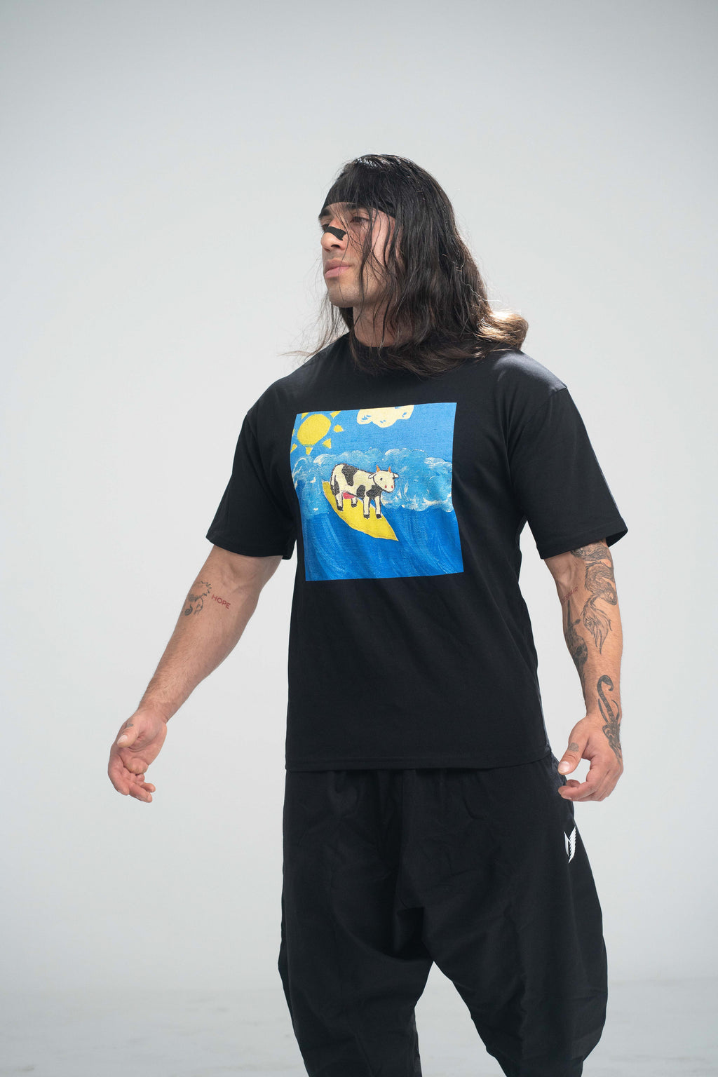 Cowabunga (surf beef) Premium Oversized Tee