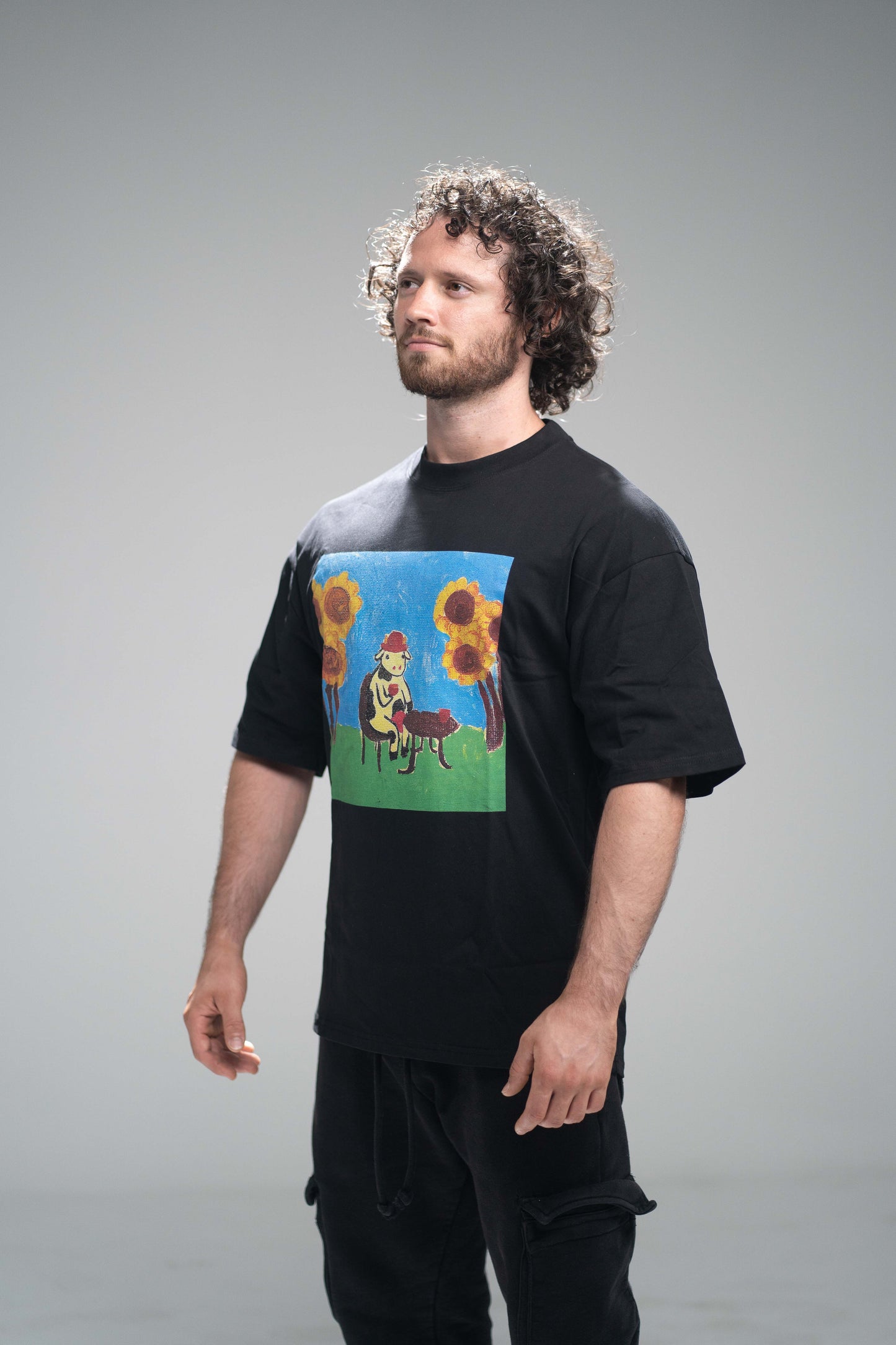 Tea time Beef Premium Oversized Tee