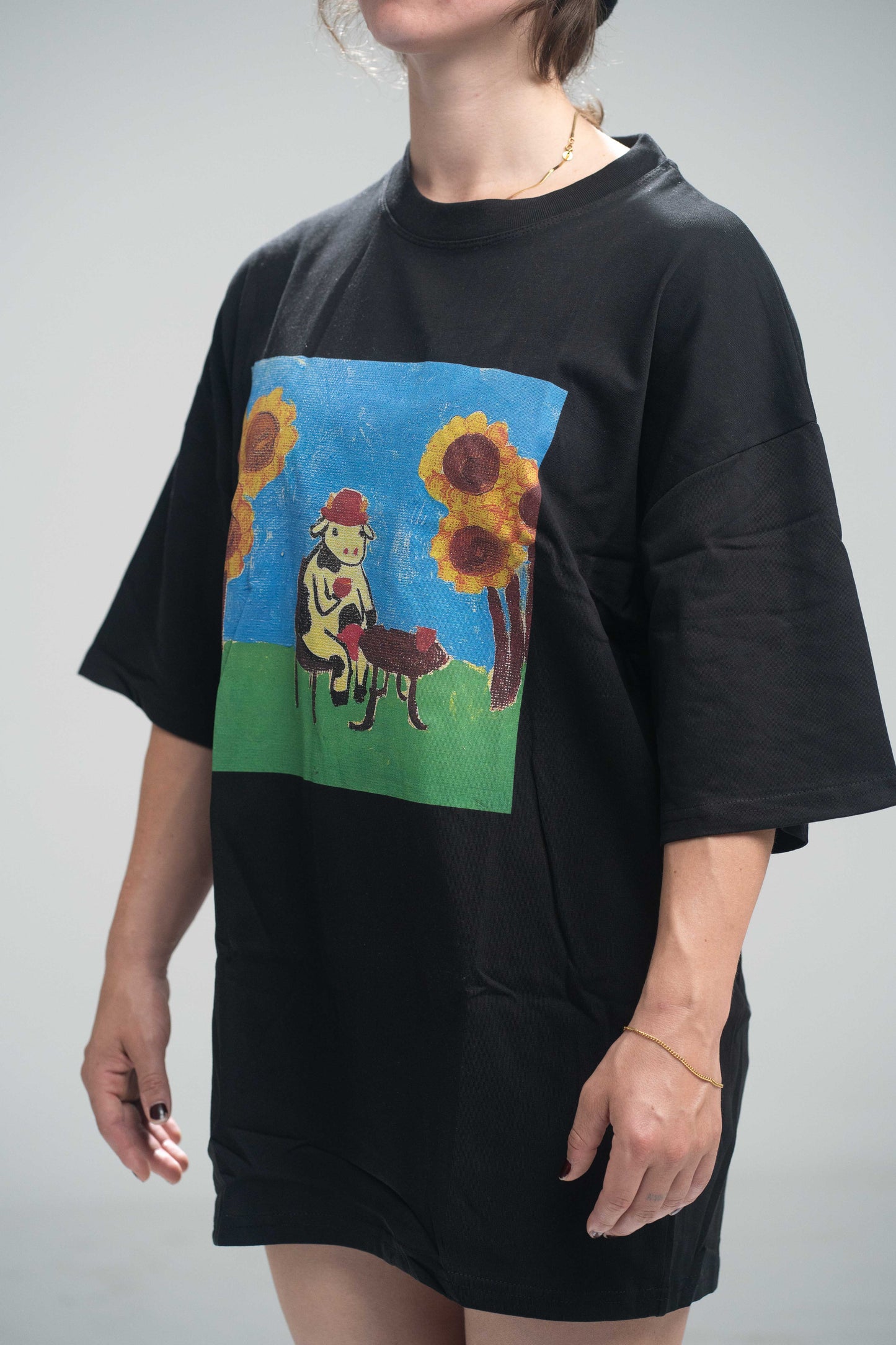 Tea time Beef Premium Oversized Tee