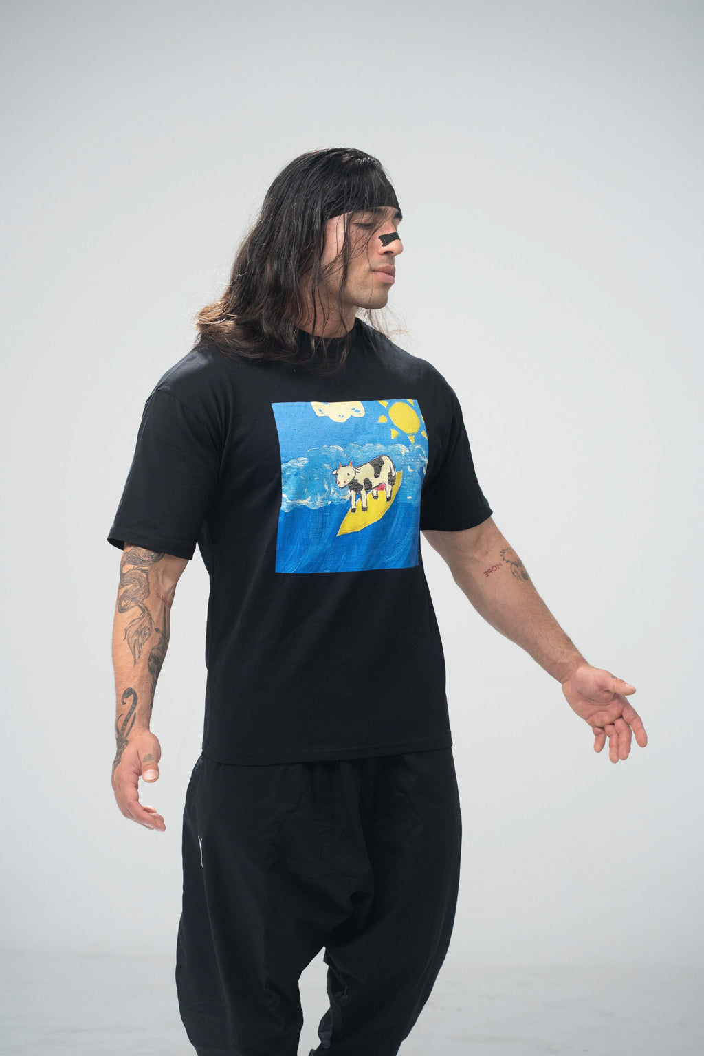 Cowabunga (surf beef) Premium Oversized Tee