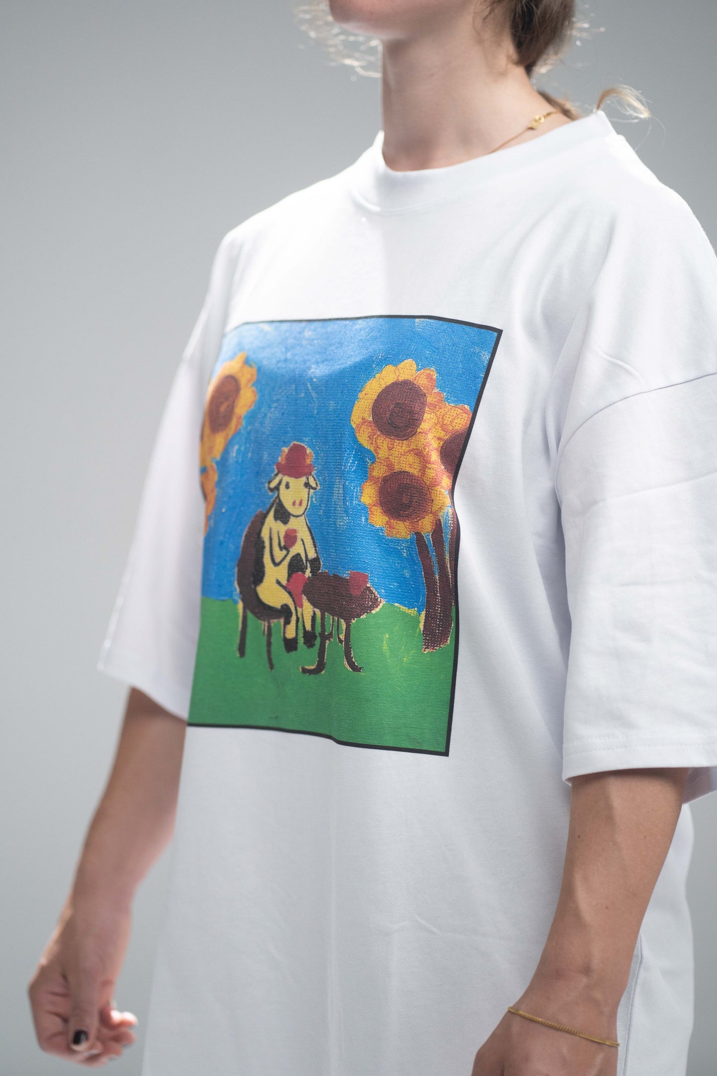 Tea time Beef Premium Oversized Tee