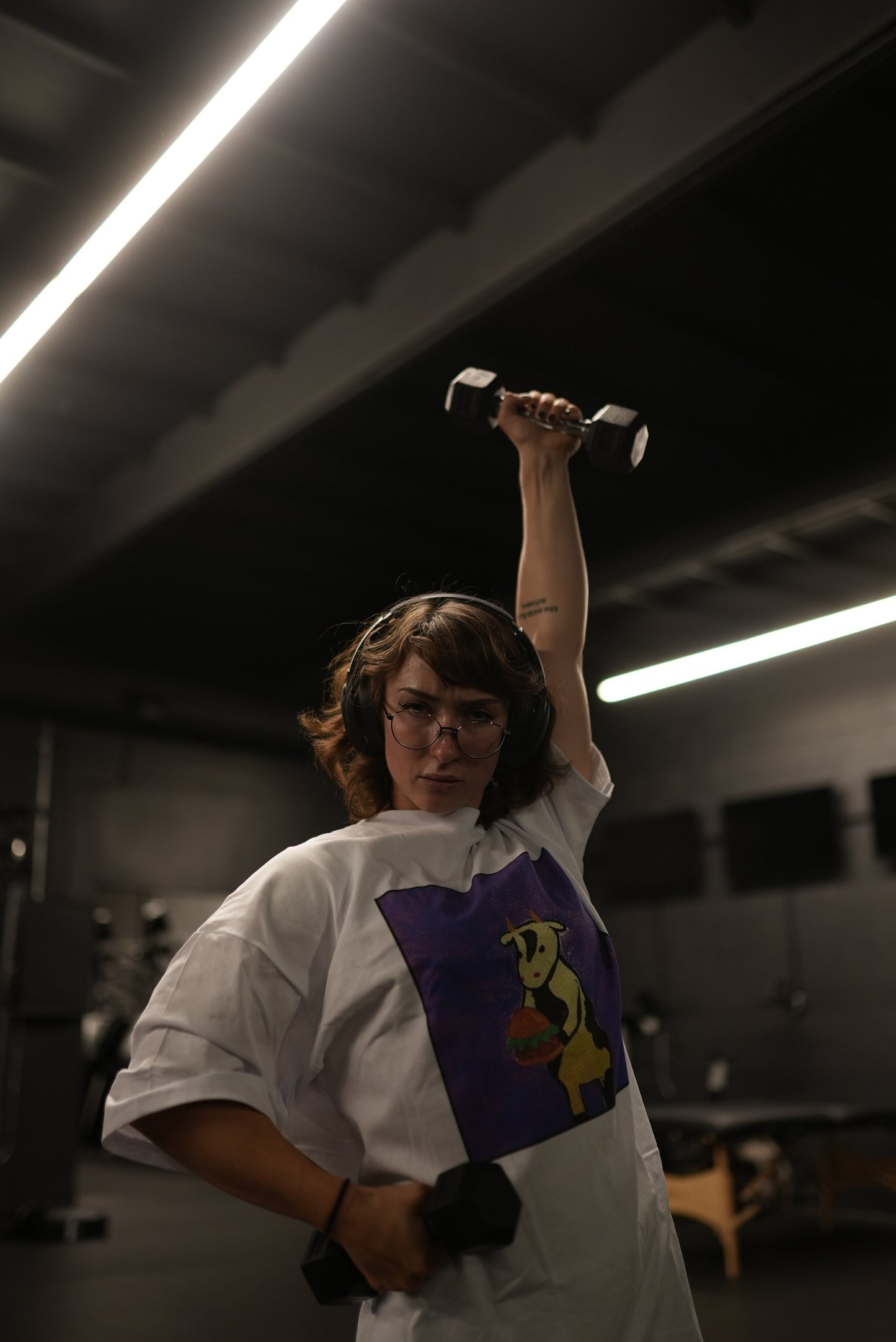 Carnivorous Cow (burger beef) Premium Oversized Tee