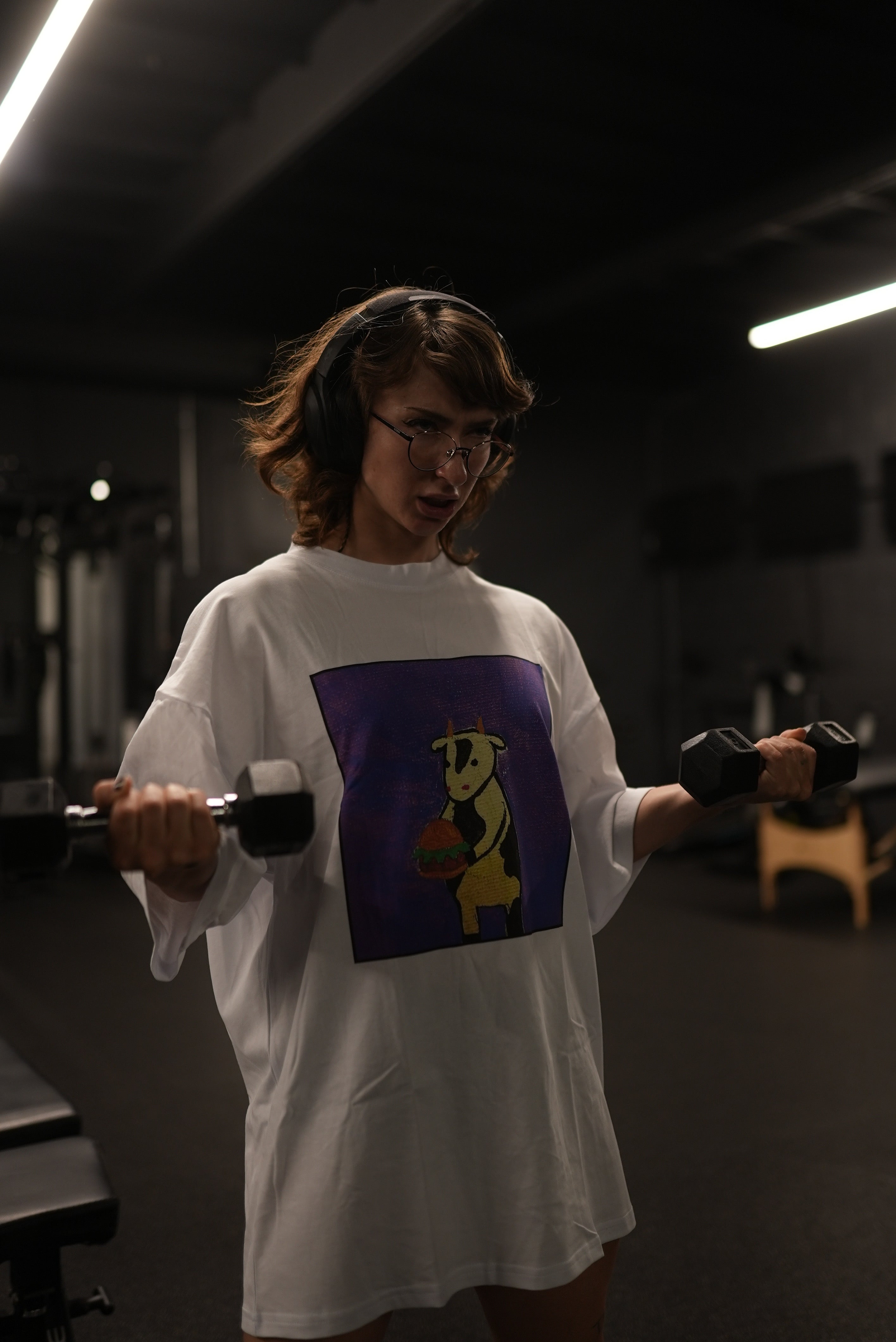 Carnivorous Cow (burger beef) Premium Oversized Tee