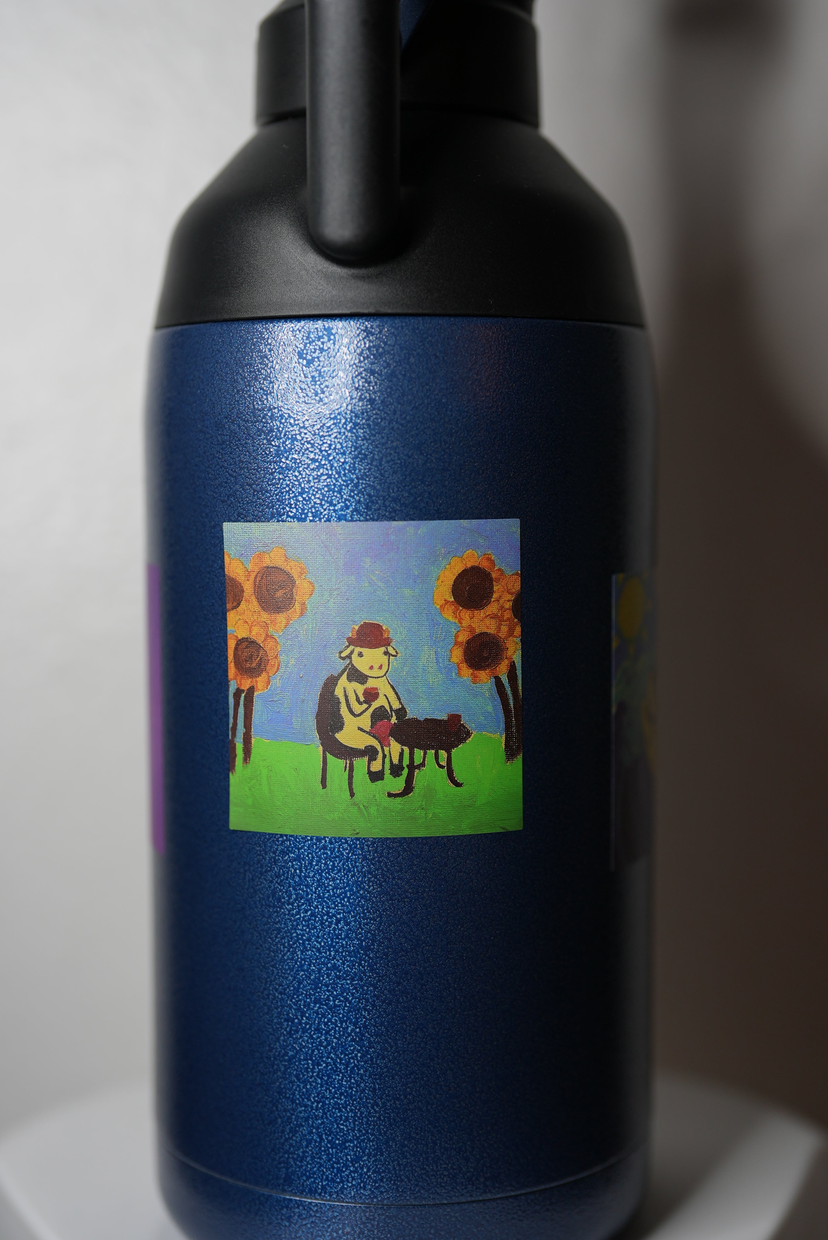 Tea time Beef Premium Sticker Print