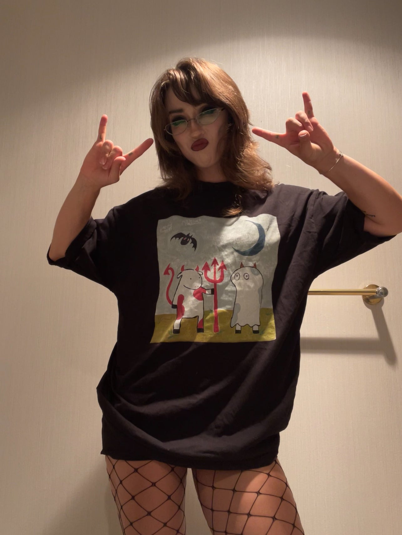 Boo & Moo Oversized Tee