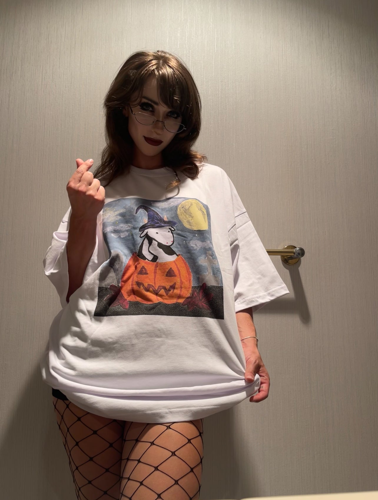 Witch's Moo Oversized Tee