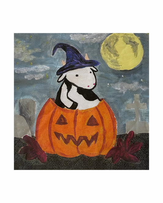 Witch's Moo Premium Sticker Print